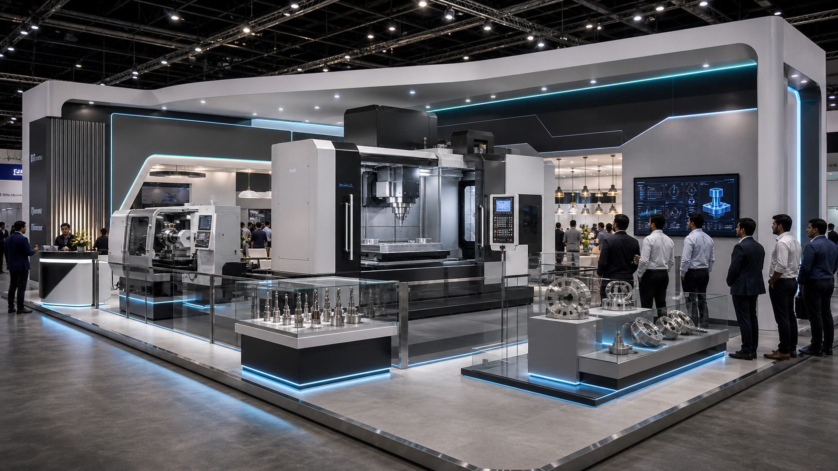 IMTEX booth design & build booth concept in a premium exhibition hall